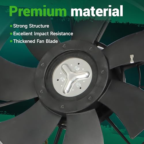 munirater 2Pack Radiator Cooling Fan Replacement for CR-V 2007-2009