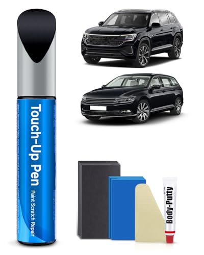 LP5Y/P2 Tourmaline Blue Metallic Touch Up Paint Kit Compatible with Volkswagen Exact Match Car Scratch Repair Touch Up Paint Kit - color: Tourmaline Blue Metallic(LP5Y/P2) Compatible with Atlas/Atlas-Cross-Sport/ID4/Passat