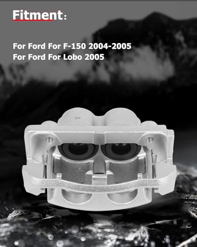 cciyu Front Left & Right Disc Brake Calipers With Bracket 18B4861 18B4860 - size: Front[18B4861+18B4860]