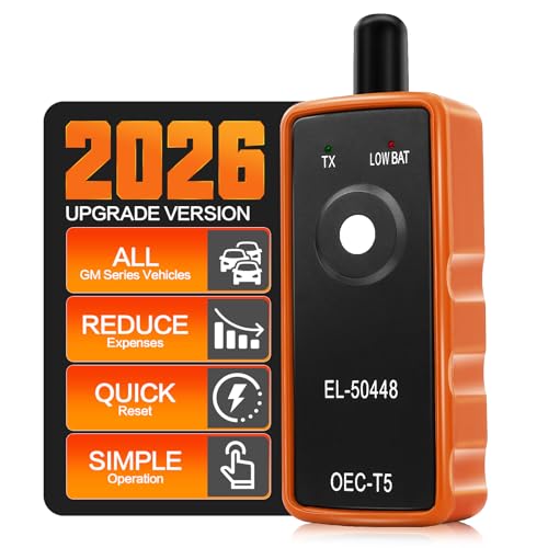 EL-50448 TPMS Relearn Tool for Only GM Vehicles, 2006-2026 - size: No Battery