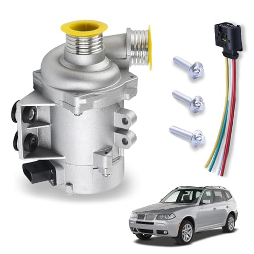 11517586925 Electric Engine Water Pump Compatible with BMW X3 Z4 X5 328i 323i 128i 528i Replaces OE# 11517546994 11517563183 11517586924 11517521584 59660