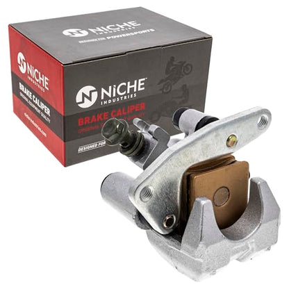 NICHE Front Right Brake Rotor Caliper Kit for Yamaha 5LP-2580U-00-00
