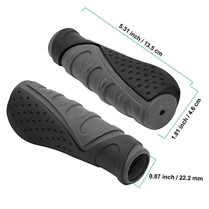 TRELC Bike Handlebars Grips, Antislip Rubber Bicycle Handlebar Protector