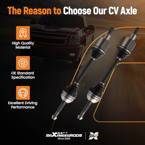 maXpeedingrods 2PC Front Left and Right CV Axle for Buick Rainier - color: 66-1345 Pair