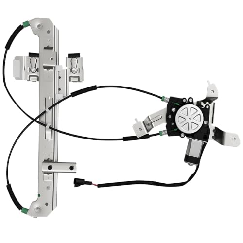 PZ 748-228 Rear Driver Side Power Window Regulator with Motor Assembly Replacement for 2000-2006 Chevrolet Tahoe, GMC Yukon, Cadillac Escalade - style: 748-228