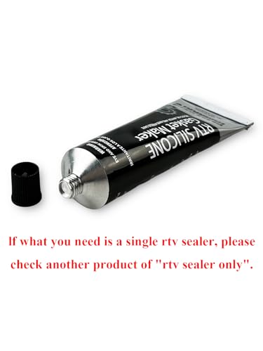 YAMAKATO RTV Gasket Material Paper Maker Black Silicone Sealant 160X290mm - size: type1 rtv & 11*12" gasket sheet