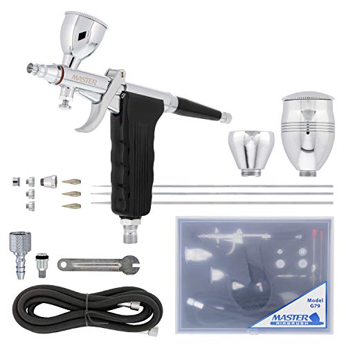 Master Airbrush G79 Precision Fixed Dual-Action Trigger Style Airbrush