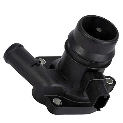55565336 Engine Coolant Thermostat Housing Assembly with Water Inlet Replaces for 55579010 55593034 902-808 Fit for 2011-2016 Chevy Cruze Limited 1.4L,2013-2017 Buick,by LIYYOO