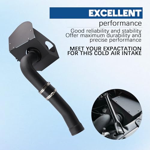 Cold Air Intake System Kit Compatible With BMW F10 520i 528i N20 2.0L 2012-18 - size: For 2012-2018 F10 520i 528i N20 2.0L