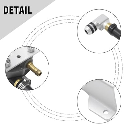 438400 Fuel Pump Kit Replacement for Johnson V4 90HP Vro 60 Degree