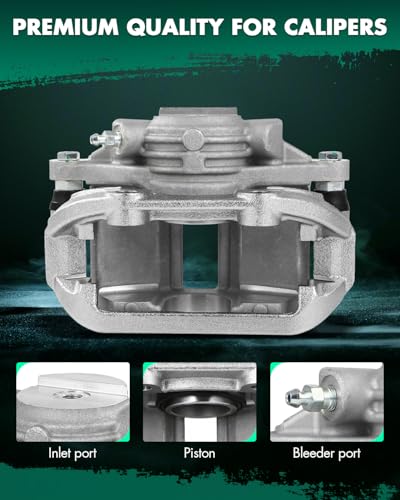 SCITOO 1PC 18B4626 Rear Passenger Side Disc Brake Caliper With Bracket - size: Rear Passenger[18B4626]
