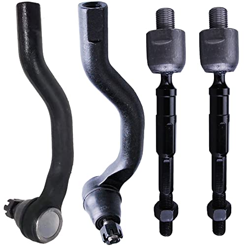4PC ES800239 ES800240 EV800246 Tie Rods for Honda Civic 2006-2011 1.8L