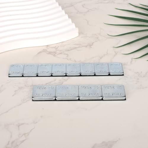 12pcs Weights for Pinewood Derby Car, 4OZ Total 2 Size Adhesive Low-Profile Weights Set for Race Car Wheels Axles COG Speed Adjustment