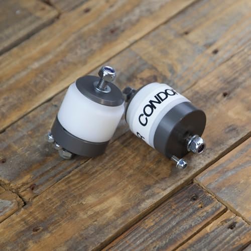 E34 M60 V8 Engine Mount Set | Compatible with BMW E34 540i 530i | Solid UHMW Track Spec | Condor Speed Shop | Made in USA | 1994-1995 V8 Motor Mounts - size: M60 V8 | 530i 540i 1994-95, style: Classic | UHMW | Street / Track