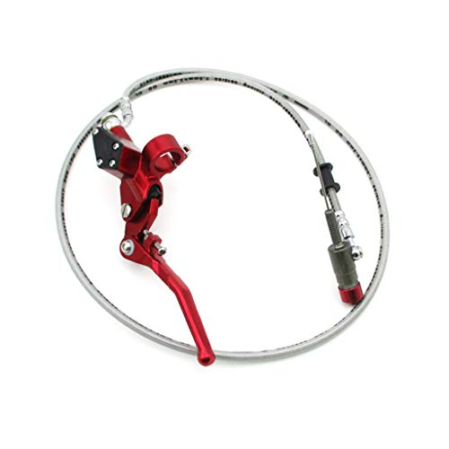 Red 1200mm Line Hydraulic Clutch Handle Lever Master Cylinder for Pit Dirt Bike Motocross Motorcycle