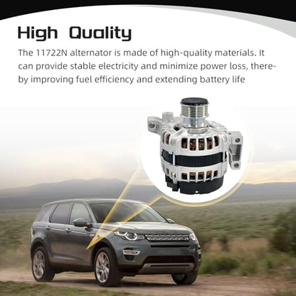 LR028121 Alternator 12V 180A Compatible With Land Rover 2013-2015 LR2 - size: L-and R-over Discovery/LR2/Evoque
