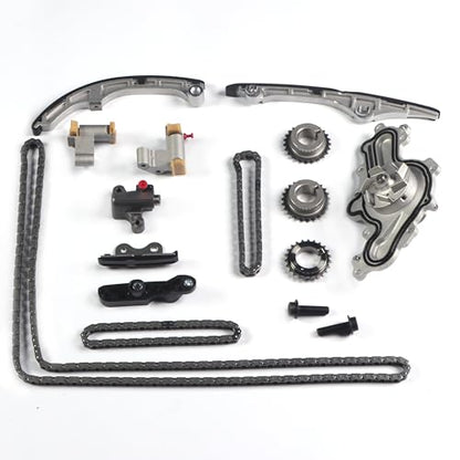 Timing Chain Kit Water Pump for 3.5L Edge Taurus Flex CX9 6 MKX MKZ MKS - color: For Flex Taurus Edge MKX MKS MKT MKZ 07-10 3.5L