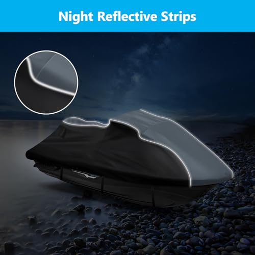 Jet Ski Cover for Yamaha VX Cruiser 2010-2014 Heavy Duty Waterproof - size: For Yamaha 2010-2014 VX Cruiser