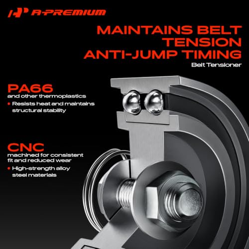 A-Premium Engine Timing Belt Kit Water Pump W/Tensioner