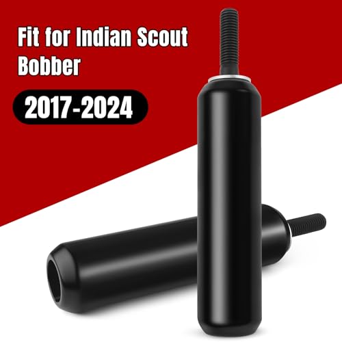 6.5" AL Frame Sliders Fit for Scout Bobber 2017-2026 Motorcycle Falling Crash Protector Guards Falling Side Protector - size: 6.5 Inch-Gripple(AL)-Black