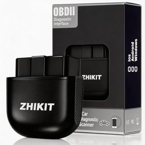 OBD2 Scanner Bluetooth for iPhone/Android-Auto Diagnostic Tool