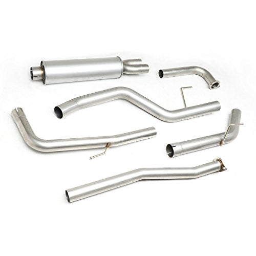 DNA MOTORING CBE-NTT07-56L Stainless Steel Cat Back Exhaust System [Compatible with 04-15 Nissan Titan]