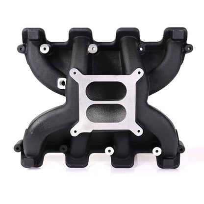 300-130 LS Cathedral Port Carb Intake Manifold for LS1 V8 Black - size: LS1 LS2 LS6 Black