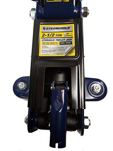 Stronghold 2-1/2 Ton, 5,000 lb. High Lift SUV and Truck Floor Jack, 20-7/8" Maximum Lifting Height
