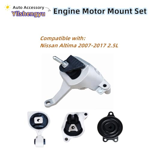 Engine Motor Mount Kit for Nissan Altima 2007-2017 2.5L - size: Nissan Altima 2007-2017 2.5L