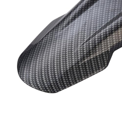 Surron Front Fender, Imitation Carbon Fiber Motorcycle Fender Mud Guard for Surron Sur Ron Light Bee X/S, Segway X260 X160 - style: Imitation Carbon Fiber