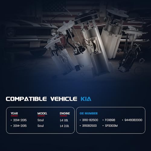 KELOKE Electric Fuel Pump Module Assembly Compatible with Kia - color: 31110-B2500