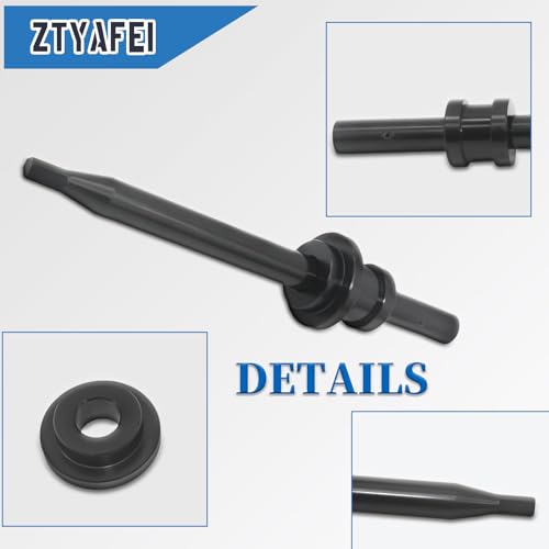 Oil Pump Primer Tool for GM Chevy SBC BBC, Fits 283 305 307 327 350 454 V6 V8 Engines, Compatible with Small & Big Block, Works with 3/8" or 1/2" Chuck Drill (Black) - color: Black