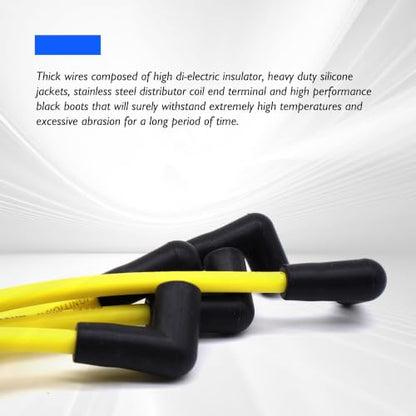9718Q Ignition Spark Plug Wires Compatible with Cadillac Escalade - style: 9718Q