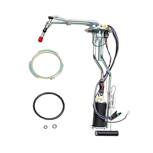 Fuel Pump Compatible with Chevrolet Chevy GMC Pickup C1500 C2500 C3500 K1500 K2500 K3500 5.0L 5.7L 7.4L V8 4.3L V6 1996-1997 Replace E3622S with Seal Ring - color: E3622S