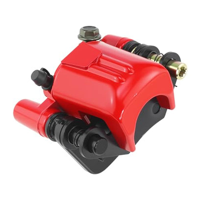 PRO BAT Rear Brake Caliper with Brake Pad - color: Red
