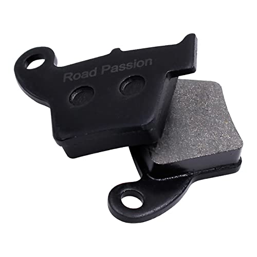 Road Passion Carbon Fiber Front & Rear Brake Pads for HONDA CR125R CR250R 2002-2007 / CRF250R CRF250X 2004-2009 / CRF 450R CRF 450X 2002-2009
