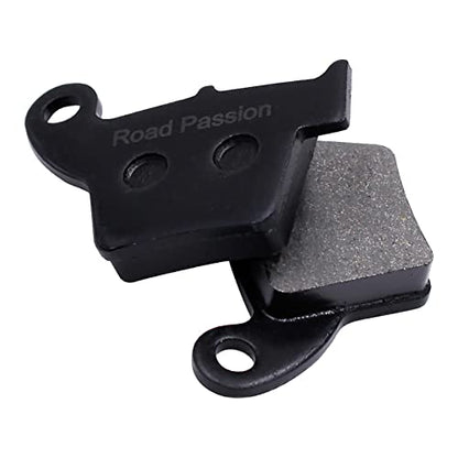 Road Passion Carbon Fiber Front & Rear Brake Pads for HONDA CR125R CR250R 2002-2007 / CRF250R CRF250X 2004-2009 / CRF 450R CRF 450X 2002-2009