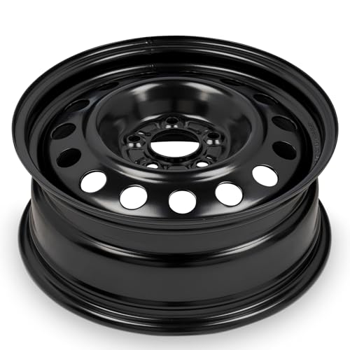For 2008-2012 Honda Accord 16 Inch Painted Black Rim - OE Direct Replacement - Road Ready Car Wheel