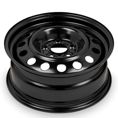 For 2008-2012 Honda Accord 16 Inch Painted Black Rim - OE Direct Replacement - Road Ready Car Wheel