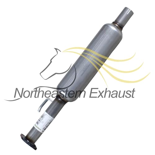 Northeastern Exhaust | 409-Grade Stainless Steel Exhaust Resonator Pipe Compatible with Chevrolet Aveo 2009-2011 1.6L | Free Clamps and Gaskets Included