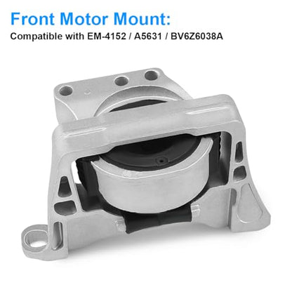 Engine Mount Transmission Motor Kit Replacement for Ford Escape L4 2.0L - size: 3PCS-Compatible with 13-16 Ford Escape 2.0L 2.5L