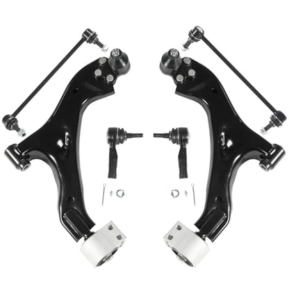 6Pc Control Arms with Ball Joints Fit for Chevy Equinox 2005-2009 - size: Fit for Equinox 05-09 6x Control Arm Kit (77)