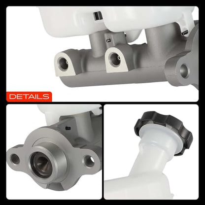 A-Premium Brake Master Cylinder with Reservoir and Cap