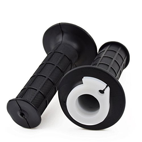 HIAORS 7/8" 22mm Mini Bike Throttle Handlebar Grips Compatible with Coleman CT200U CT200U-EX BT200X Baja Warrior MB200 Doodle Bug DB30 Motovox Massimo Predator 196cc 212cc 6.5hp Pit Dirt Bike Parts