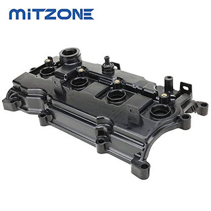MITZONE Engine Valve Cover Compatible with 2014-2017 Nissan Altima Rogue Murano 2014 Pathfinder 2014-2017 Infiniti Qx60 2.5L Replace # 13264-3KY0A - color: 2014+ Altima Rogue