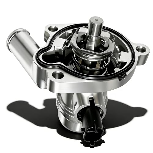 Aluminium Thermostat Housing Assembly Fit for Chevy,2011-2016 Cruze,2016 Cruze Limited,2012-2020 Sonic,2013-2020 Trax,2013-2020 Buick Encore,Replace 55593034