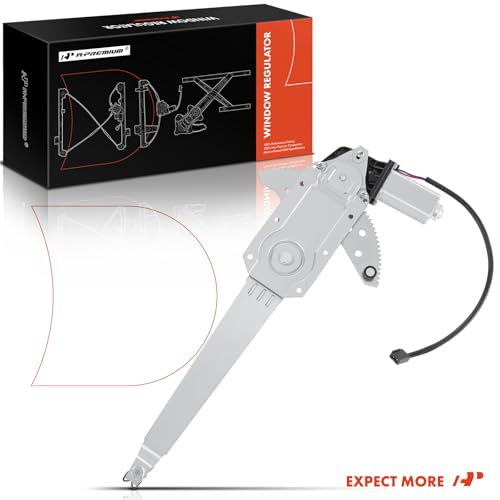 A-Premium Front Driver Side Power Window Regulator with Motor (2-Pin)