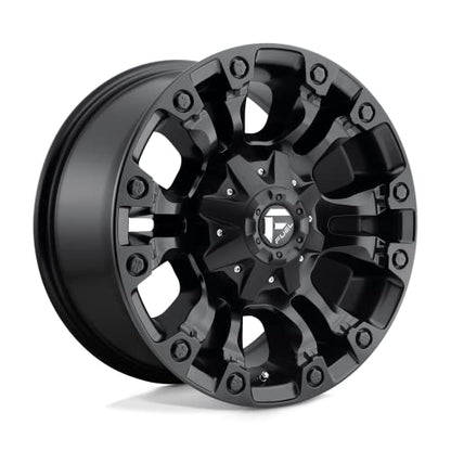 FUEL OFF-ROAD D560 VAPOR 17X9, 8X6.5, 5.04, 1mm MATTE BLACK - D56017908250 - color: MATTE BLACK, size: 17X9, 8X6.5, 5.04, 1mm