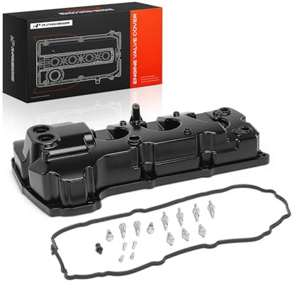 A-Premium Upgraded Aluminum Right Engine Valve Cover with Gasket & Bolts Compatible with Ford F-150 2013-2016, Transit-150/250/350/350HD, Expedition & Lincoln Navigator, 3.5L Turbo Engine Only