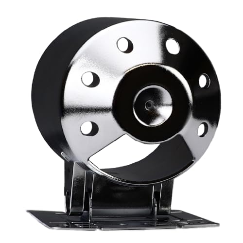 RACETECH 52mm Universal Single Gauge Mounting Cup & Stand – Chrome - color: Chrome, size: 52mm (2-1/16")